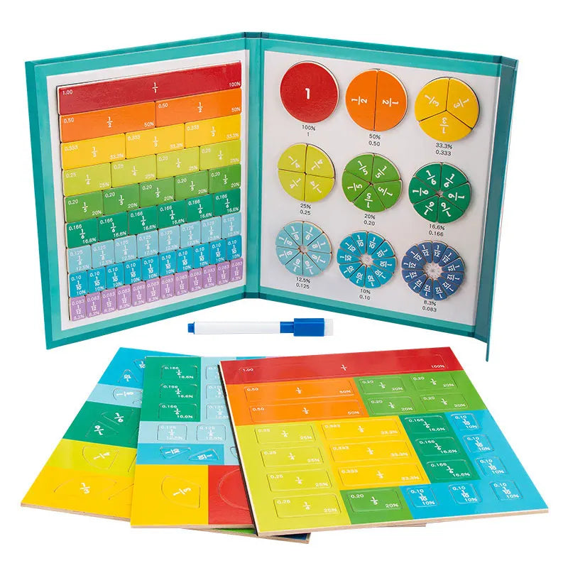 Magnetic Fraction Learning Toy &ndash; Hands On Learning Fun