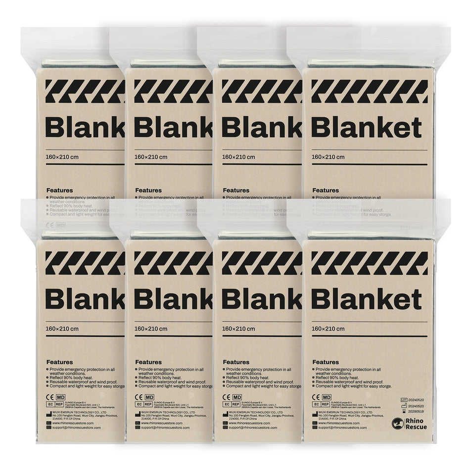 Rhino Rescue Compact Emergency Blanket Reflective Waterproof
