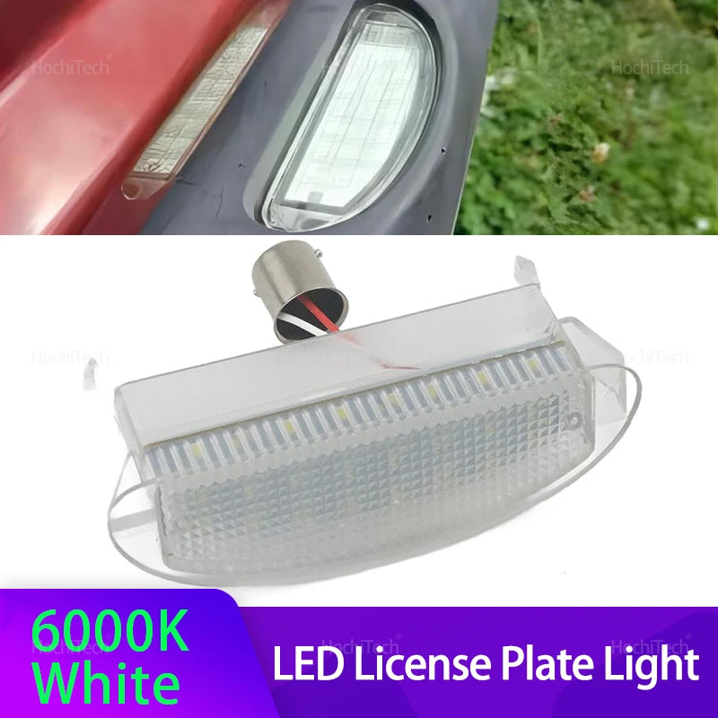 LED Rekisterikilven Valo Canbus Renault Clio Mk2