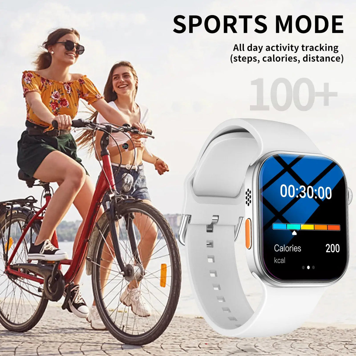 Smart Watch Multi-Sports Mode &ndash; Android iPhone Compatible