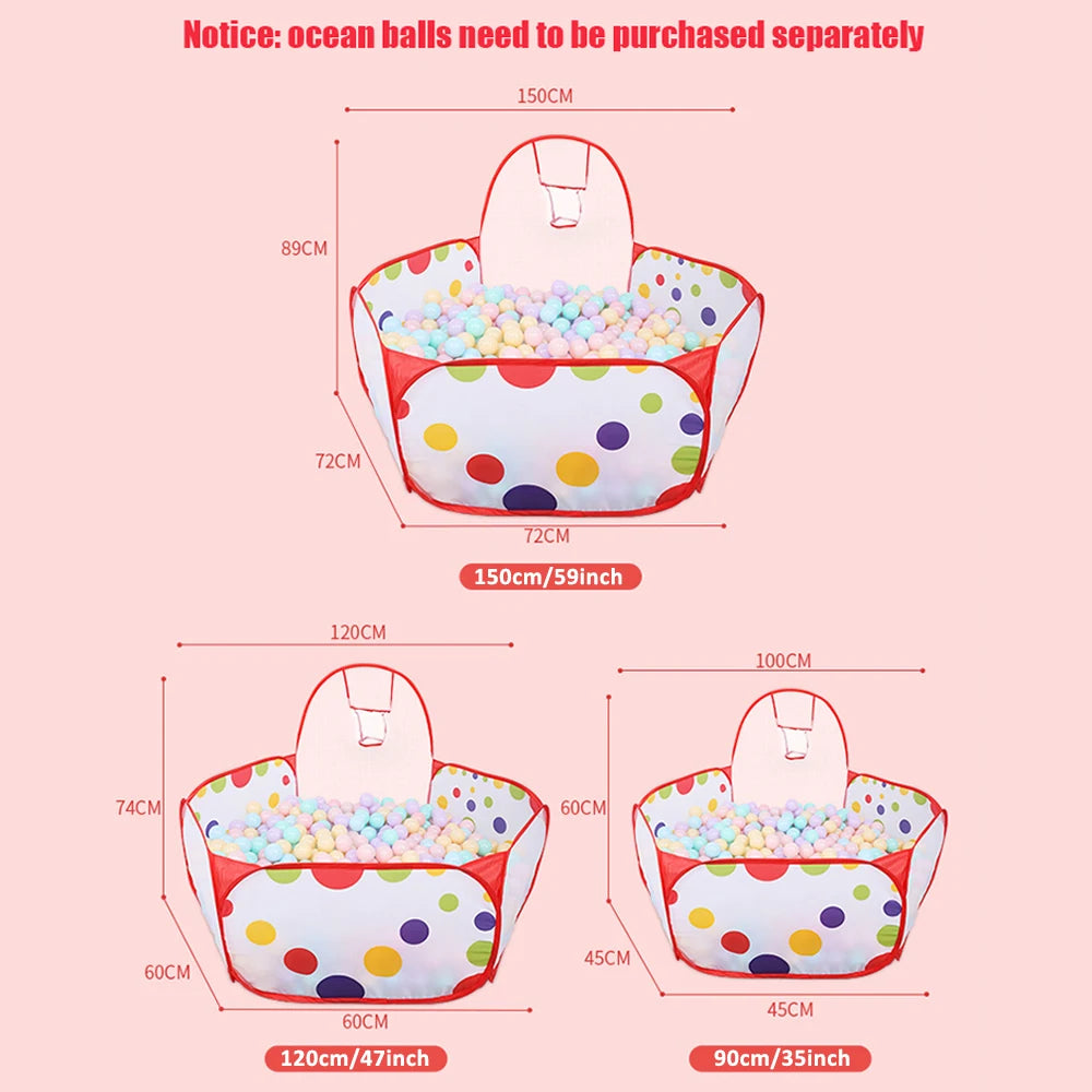 1.5m Ball Pit With Basket Ocean Pit Pool &ndash; Educational Toy