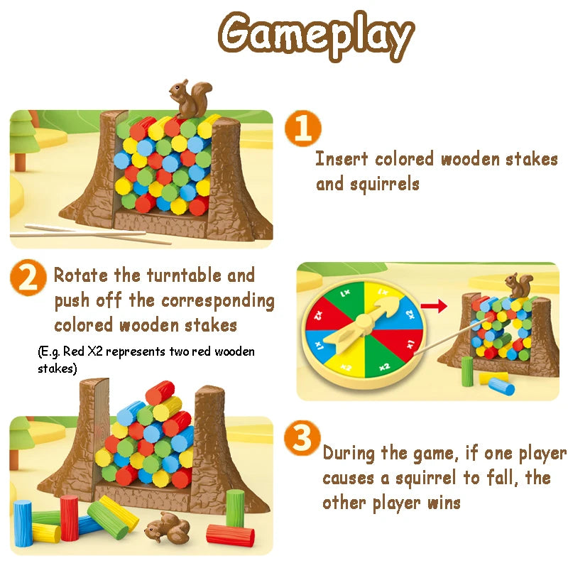 Brozebra Balance Tower &ndash; Family Table Toys Stacking Fun