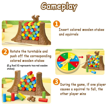 Brozebra Balance Tower &ndash; Family Table Toys Stacking Fun