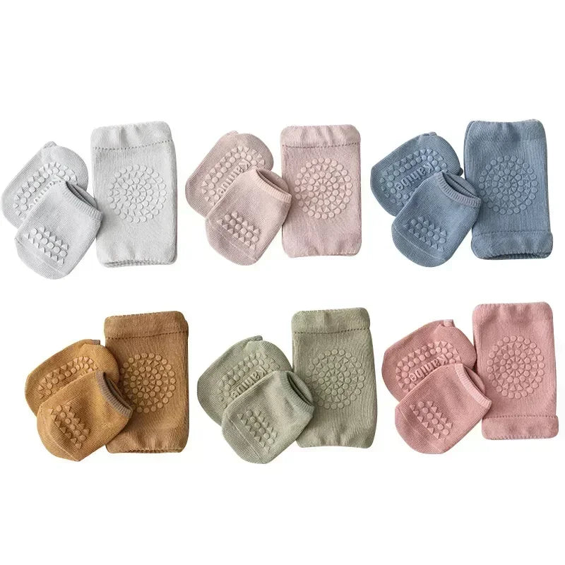 C &ndash; Anti Slip Baby Knee Pads Socks Set For Safe Crawling