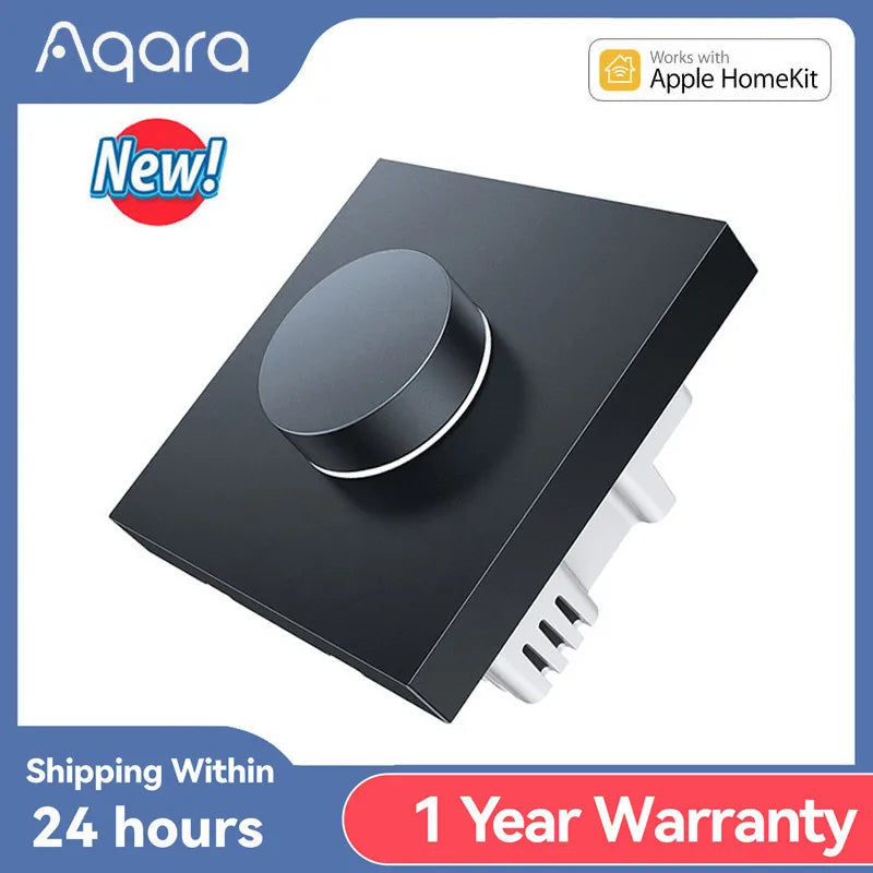 Inteligentny ściemniacz Aqara H1 Zigbee 3.0 z pokrętłem HomeKit