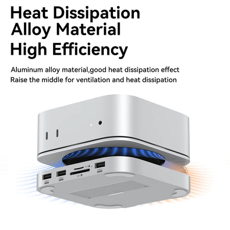 Mac Mini USB C Hub With M.2 SSD Enclosure &ndash; Type-C Dock