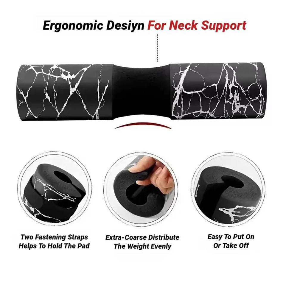 Verstevigd Schuim Halter Squat Pad voor Nek Schouder Ondersteuning met Antislip Ontwerp