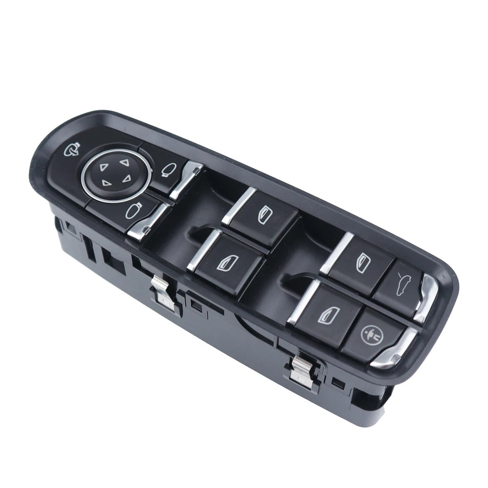 Interruptor de Ventana Eléctrica Delantera Izquierda para Porsche Cayenne Macan Panamera 2011-2017
