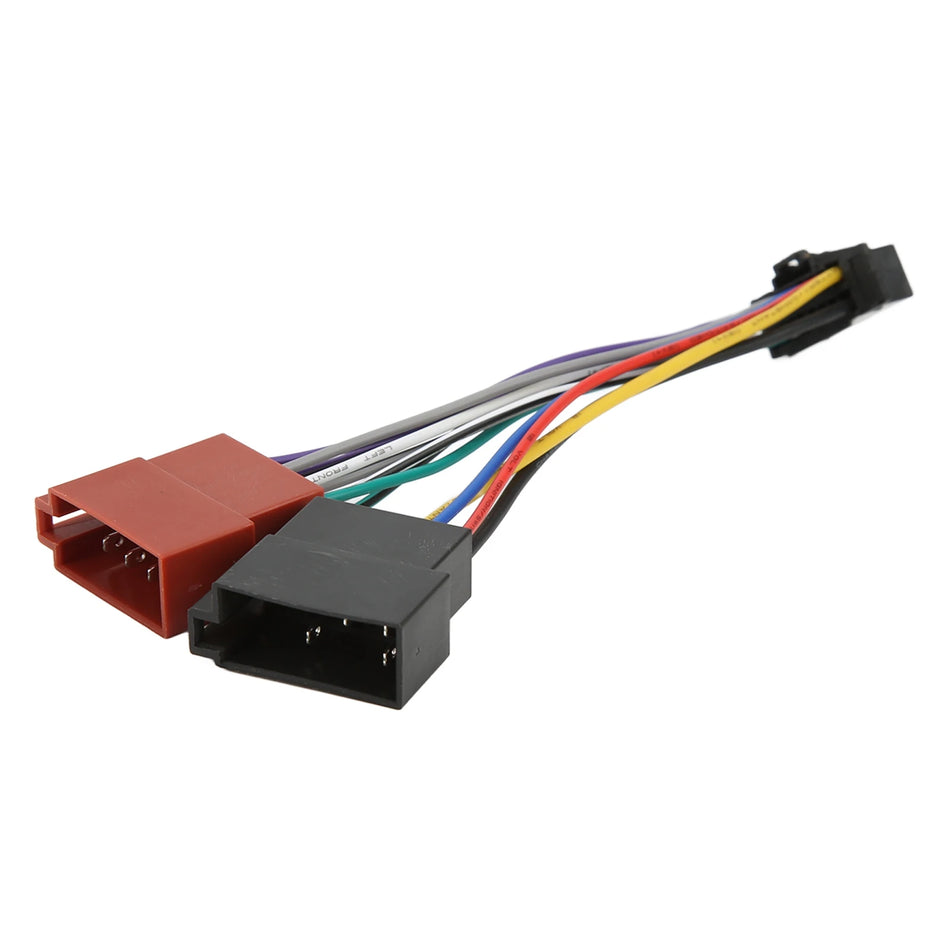Car Radio Harness Adapter for Sony JVC, ISO Wiring Connector Replacement