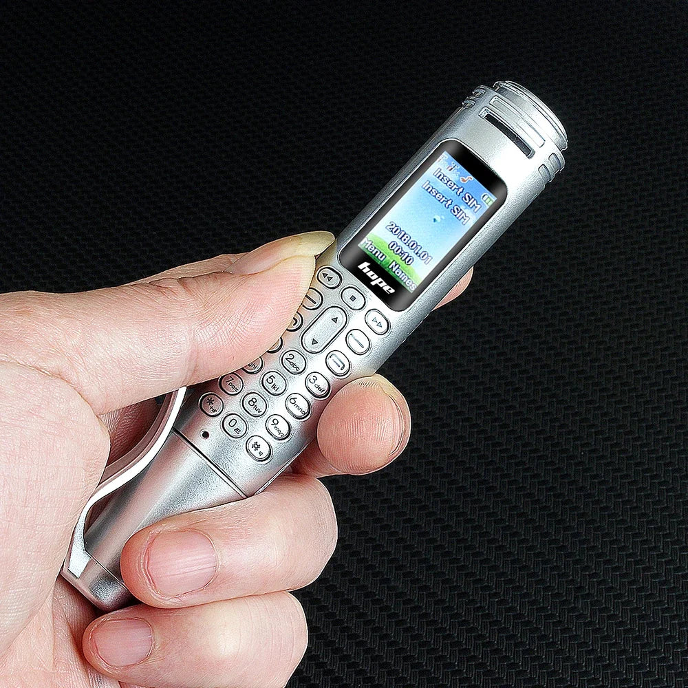Funny Cute Pen Phone Two Sim Mini Camera 2G GSM &ndash; Compact