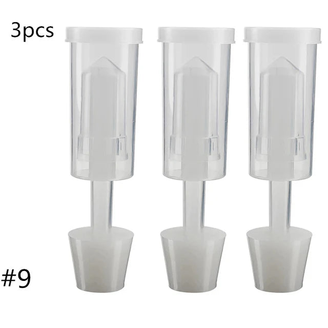 Plastic Homebrew Airlock Set &ndash; Silicone Grommets Included