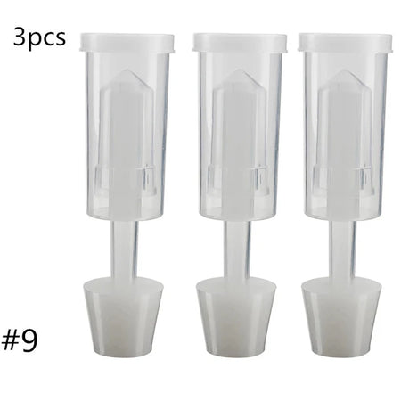 Plastic Homebrew Airlock Set &ndash; Silicone Grommets Included