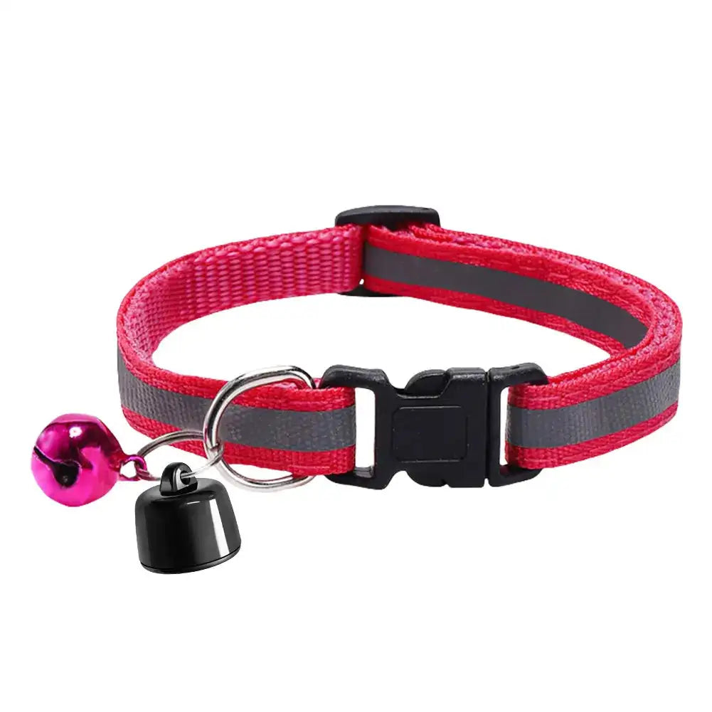 Alloet Cat Locator With Adjustable Collar Smart Pet Tracker Rose Red