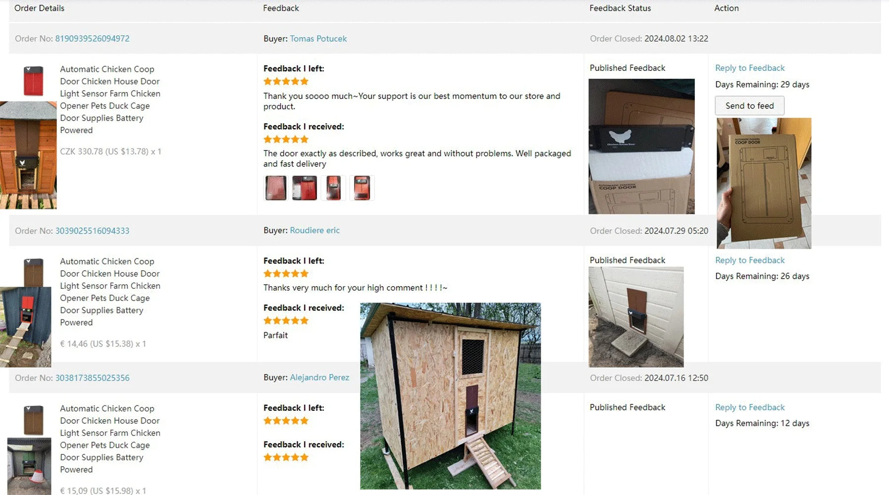 Automatic Chicken Coop Door Light Sensor - Auto Opening