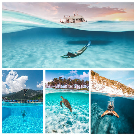 TELESIN 6 Inch Dome Port GoPro Hero 9-13 &ndash; 30M Waterproof