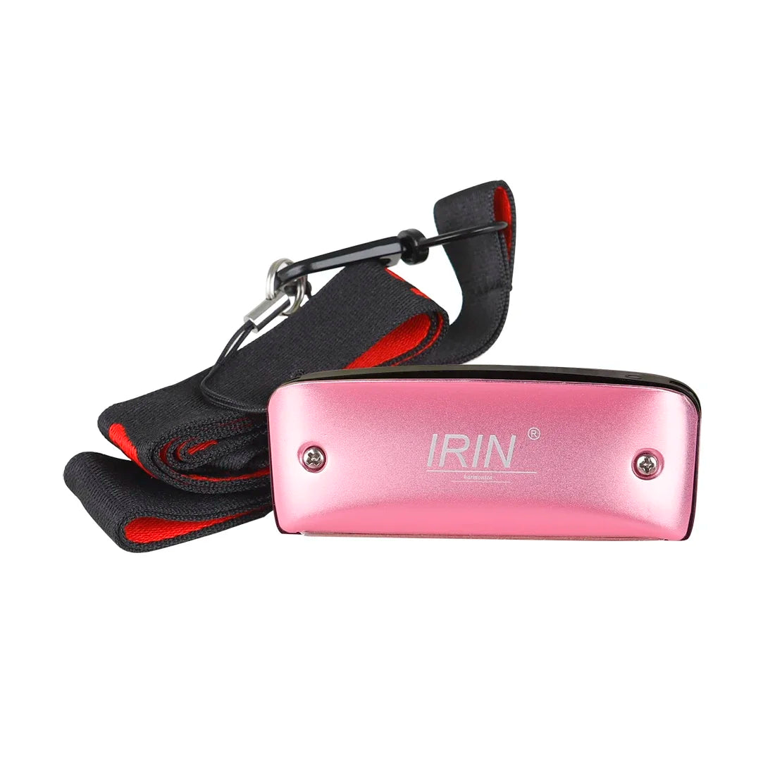 IRIN 7 Hole Blues Harmonica D Key &ndash; Beginner Friendly Harp Pink