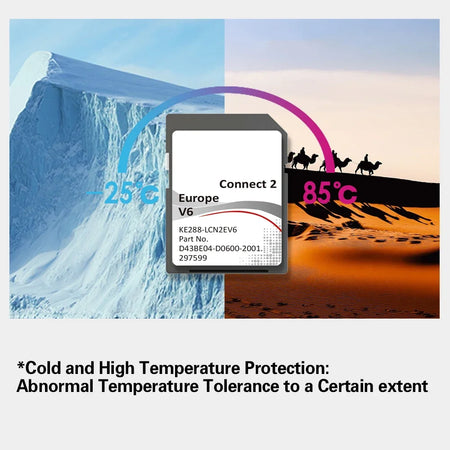 KE288-LCN2EV6 &ndash; Europe Turkey Maps for Nissan Connect 2