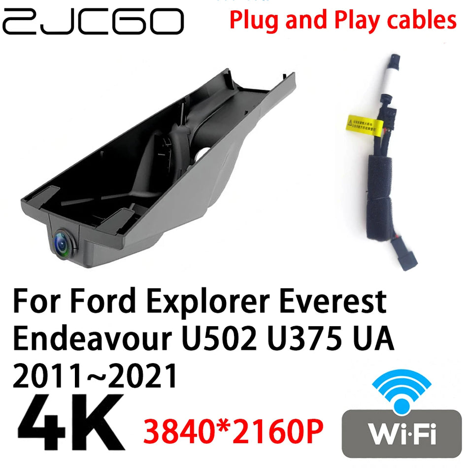 Palubní kamera 4K 2160P pro Ford Explorer 2011-2021 přední a volitelná zadní 1080P plug-and-play