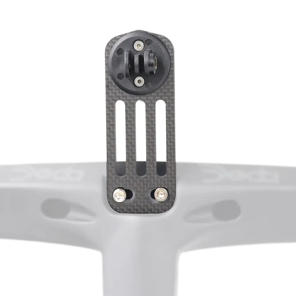 Монтаж за компютър за пътно колело от въглеродни влакна за кормилата Deda ToSeek, съвместим с Garmin GoPro