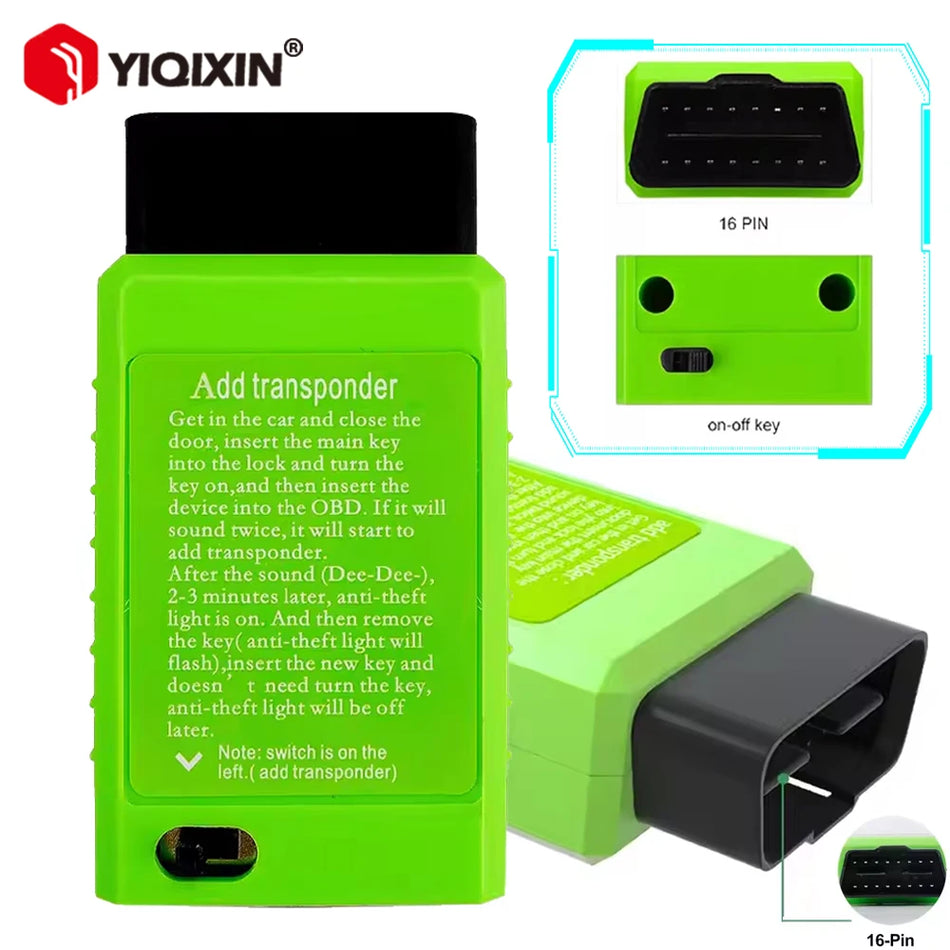 Avaimen ohjelmoija Toyota OBD2 G- ja H-siruilla, 4-nappinen kaukosäätimen ohjelmointityökalu