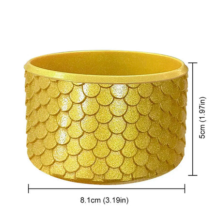 Silicone Boot Sleeve For 20oz 30oz 40oz Water Bottles Gold