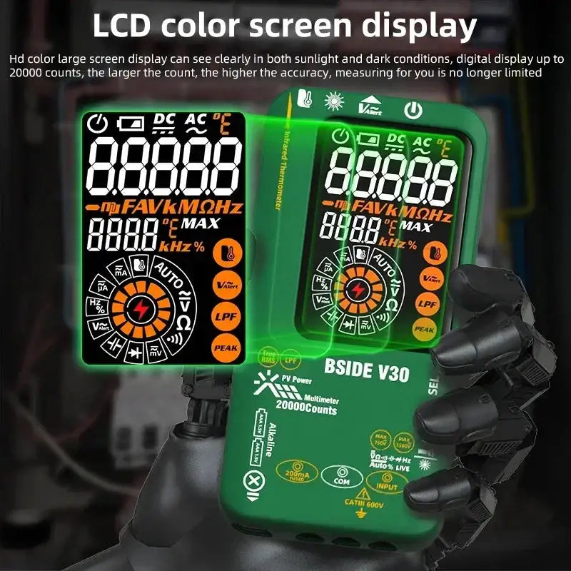 Bside V30 Digital Multimeter 20000 Counts Infrared Temp