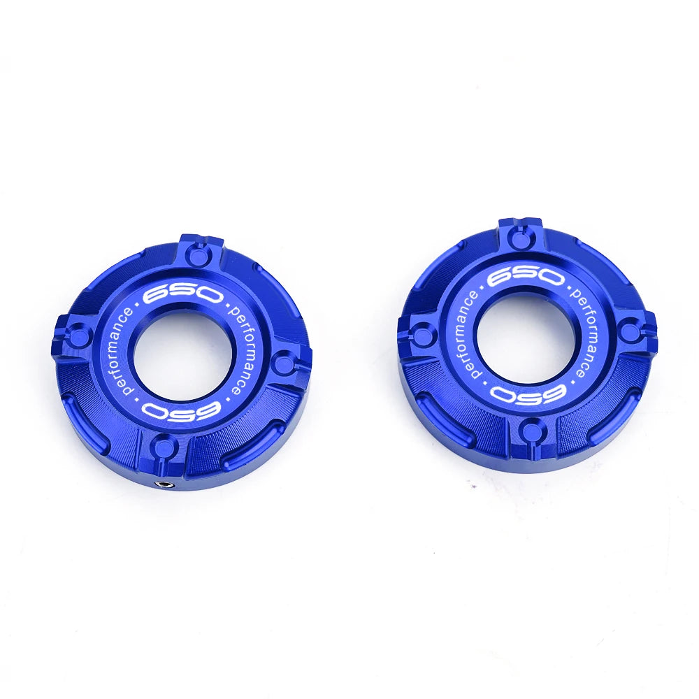KAWASAKI Z900 Z650 RS Aluminium Alloy Three-Star Column Trim Caps 650-Blue
