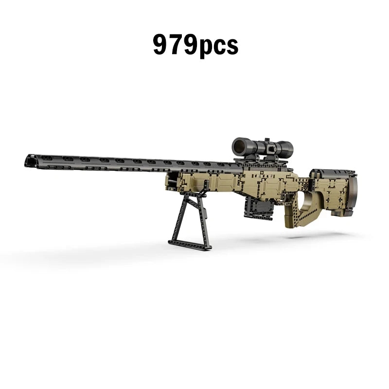 Cada 979Pcs Sniper Rifle Building Blocks 979Pcs / No original box