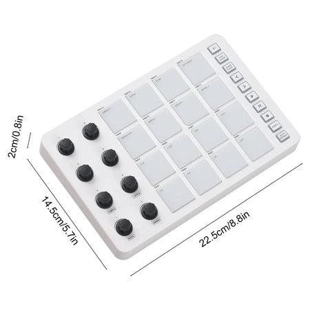 M-VAVE SMC-PAD Pro MIDI Controller &ndash; Low Latency Pad