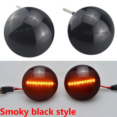 2PCS Car LED Side Repeater Indicator Lamp Lamps For Land Range Rover L322 2002-2012 Dynamic Side Marker Light Side Signal Lights by InterCyprus Trading Ltd