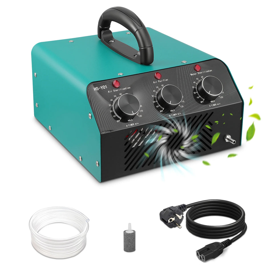 Ozongenerator 60000mgh Luftrenser 120 Min Timer