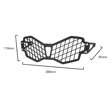 Motorcycle Headlight Protector Guard For Triumph Tiger 900 TIGER900 GT Rally Pro 2020-2023 Head Light Protection Cover Grille by InterCyprus Trading Ltd