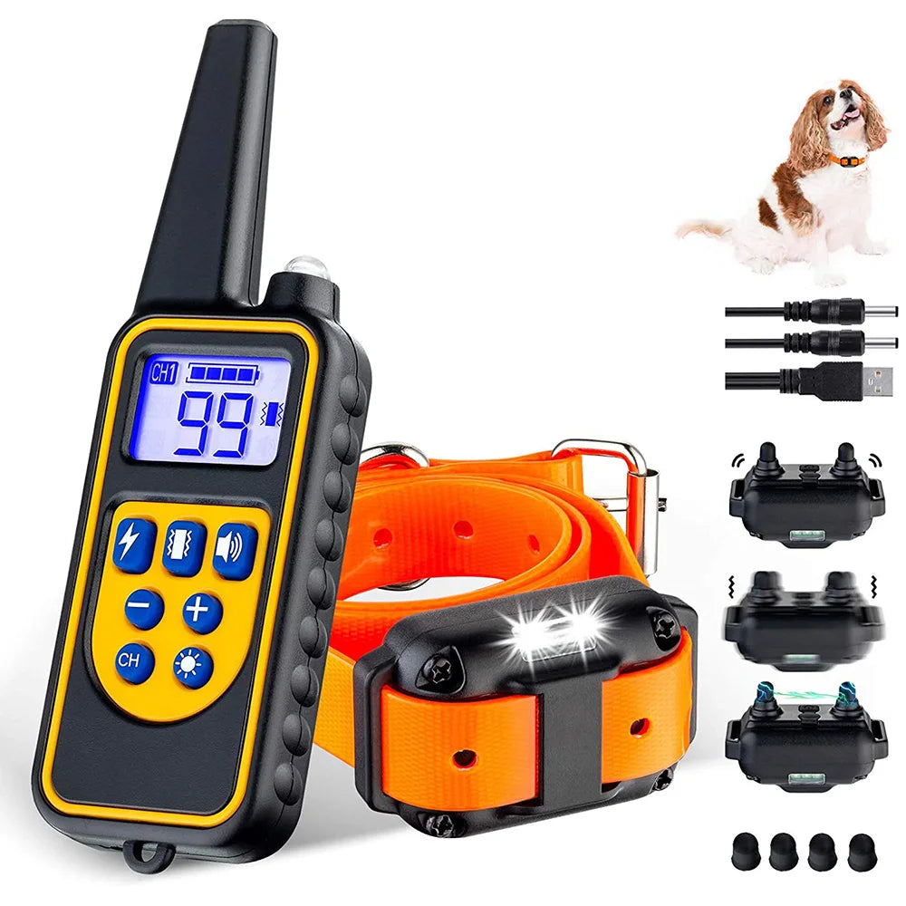 Electric Pet Dog Training Collar &ndash; Remote Control Waterproof