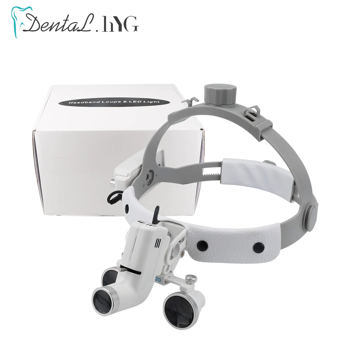 2.5X/3.5X Dental LED Loupes &ndash; Brightness Spot Adjustable