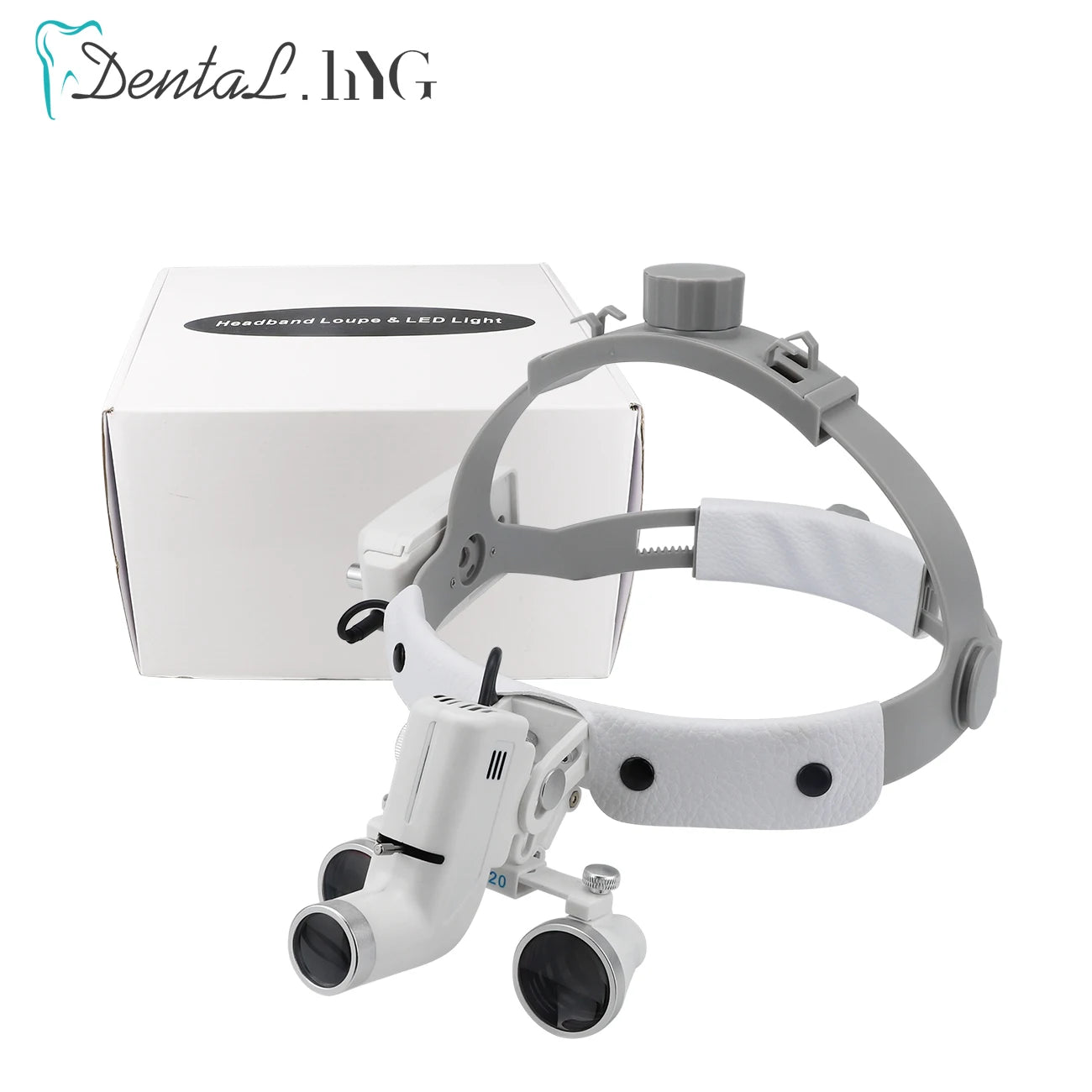 2.5X/3.5X Dental LED Loupes &ndash; Brightness Spot Adjustable
