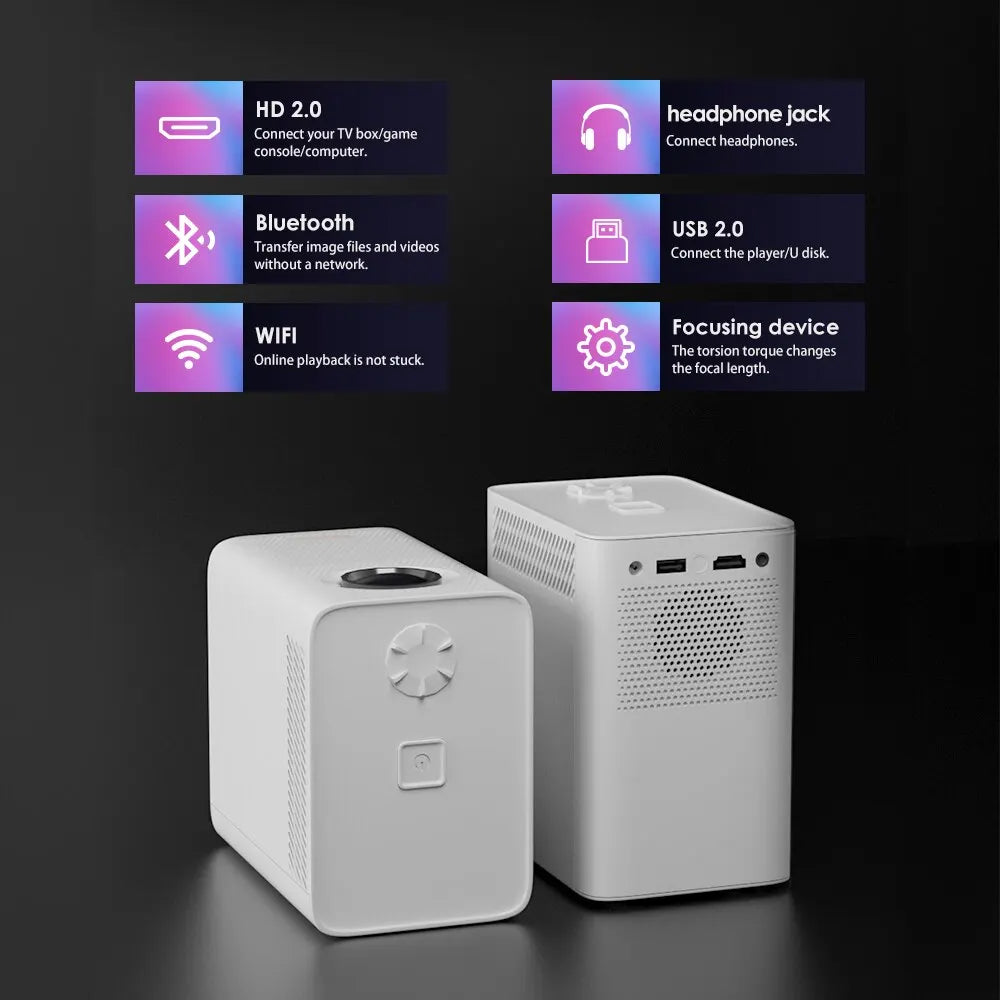 HONGTOP S30MAX &ndash; 1080P Android Projector With WiFi