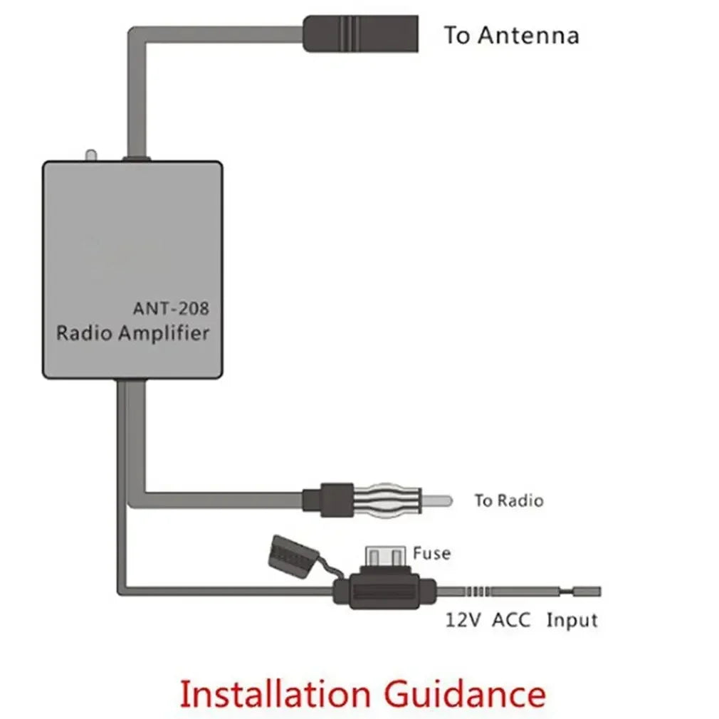FM Station Signal Amplifier - Anti Interference Booster