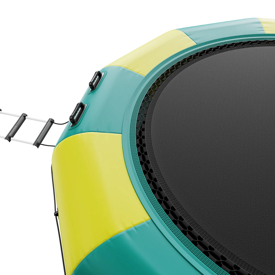 SucceBuy 12ft Inflatable Water Bouncer &ndash; Portable Trampoline