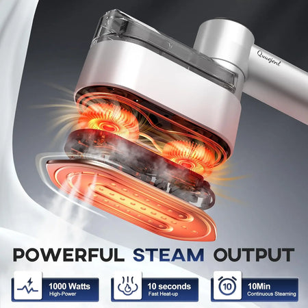 1000W Portable Travel Clothes Steamer &ndash; Collapsible Design