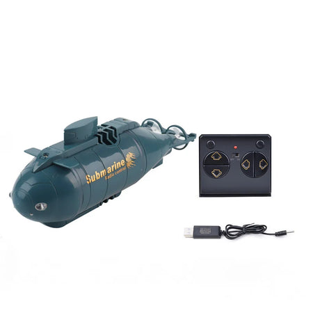CONUSEA 6CH Remote Control Submarine Boat for Underwater Adventures blue