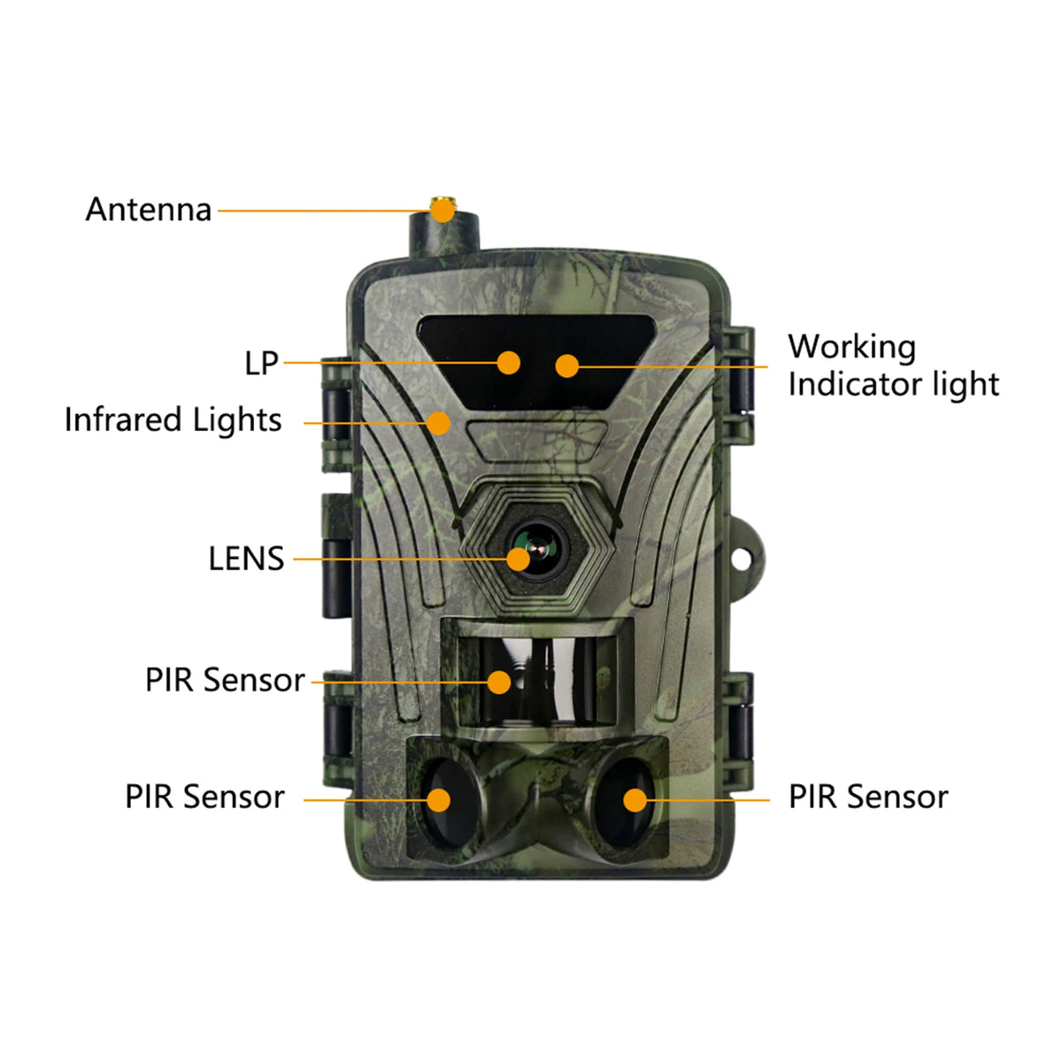 PR802LTE-4G Trail Camera &ndash; 4K Video Capture Fast Trigger