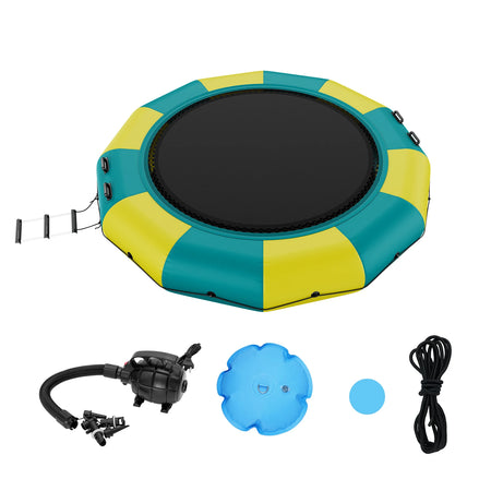 VEVOR 13ft Inflatable Water Bouncer &ndash; Portable Fun for All