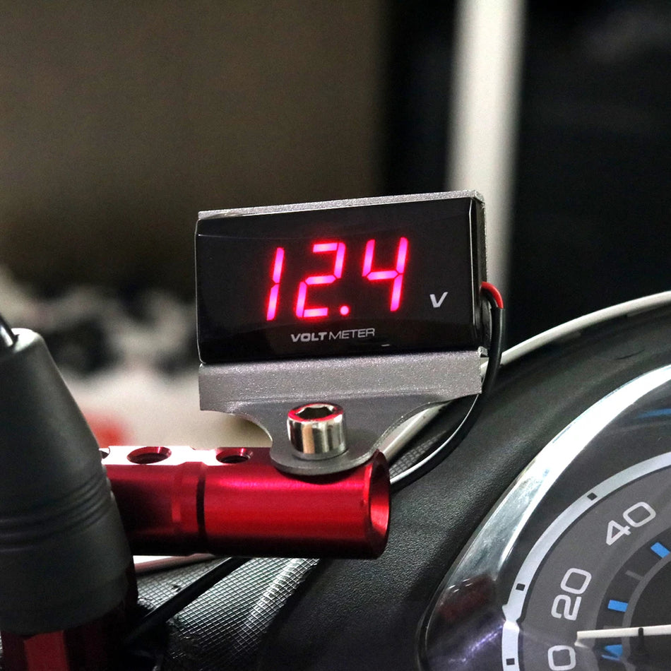 Yamaha XMAX 300 250 PCX 150 160 NMAX 155 Βολτόμετρο DC 9V-150V LED Μετρητής Μπαταρίας για Ηλεκτρικές Μοτοσυκλέτες