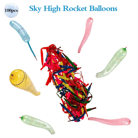 53inch 4D Inflatable Astronaut Foil Balloon - Outer Space Party Decoration 100pcs