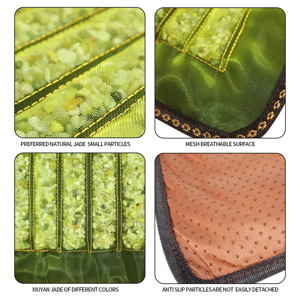 Jade Massage Seat Cushion &ndash; Zero Electricity Chill Tech