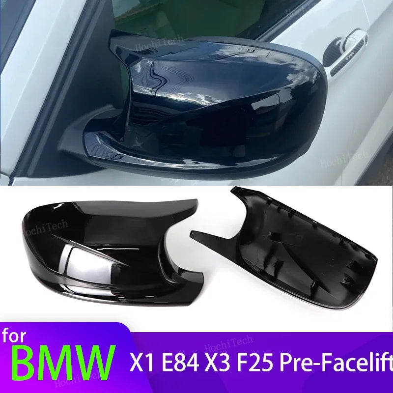 Cubiertas de Espejo Lateral de Fibra de Carbono Para BMW X3 F25 X1 E84 Pre-LCI