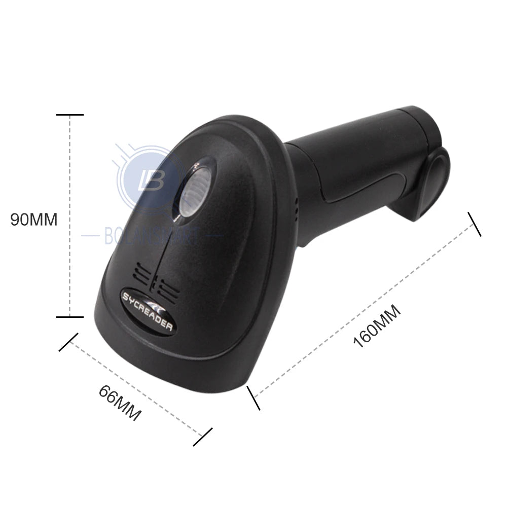 Wired &amp; Wireless 1D 2D Barcode Scanner - Bluetooth, USB, Omni-Directional