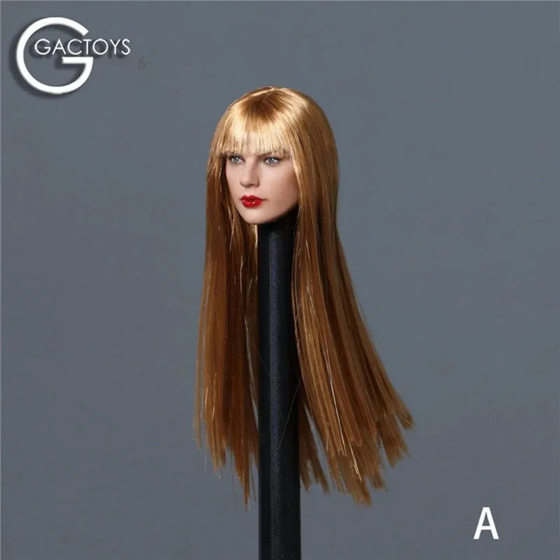 GACTOYS GC042 1:6 Scale Taylor Swift Head Sculpt for 12-Inch Action Figure GC042A