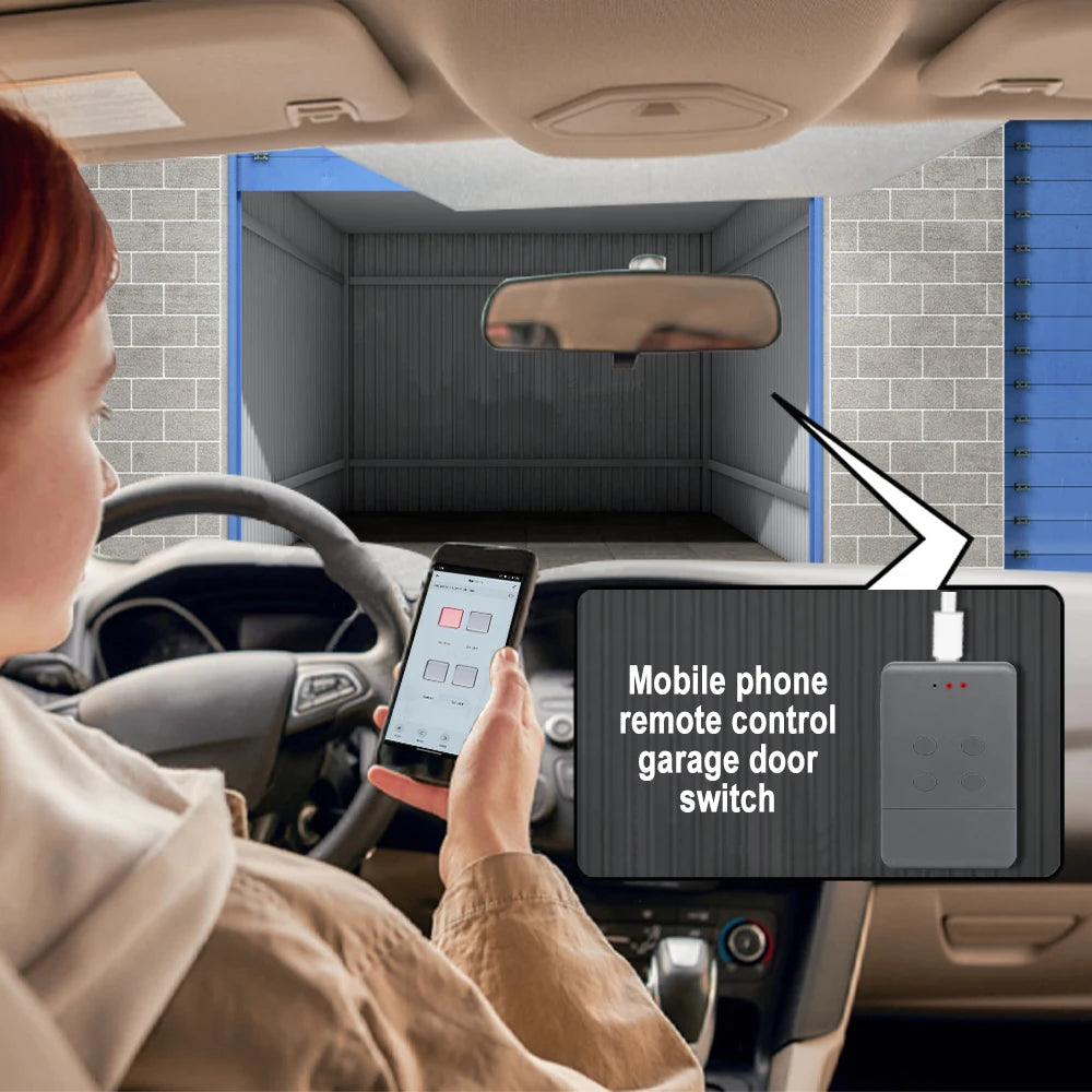 Buy Hormann 868MHz Tuya WiFi Garage Door Remote - Smart Control