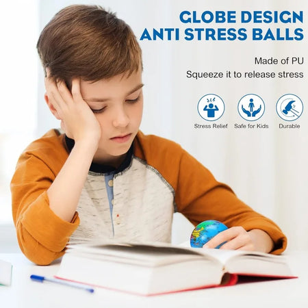 Squeeze Globe Toy &ndash; Stress Relief And Hand Exercise Toy